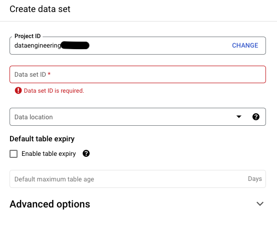 data engineering project idea iss tracker python create big query dataset